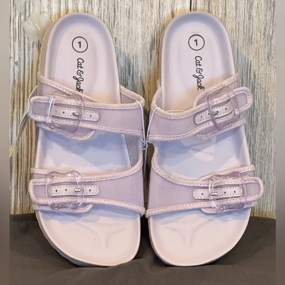 Cat & Jack Women's Light Purple Sandals NWT Sz 1